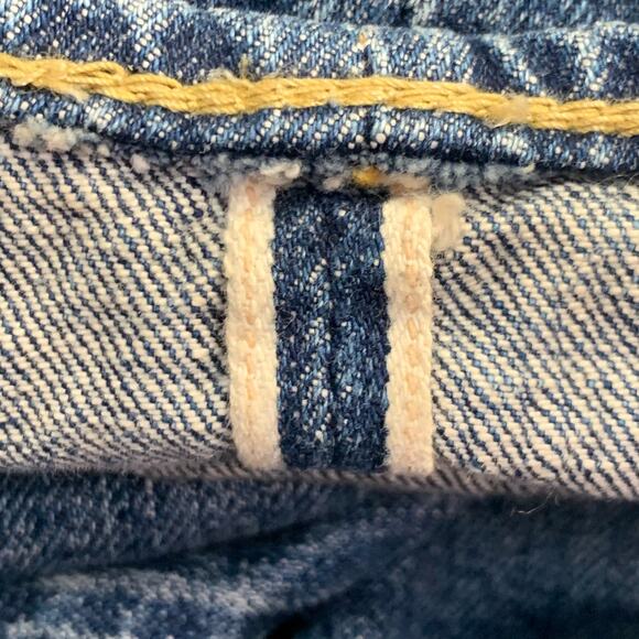 ORSLOW Size XL 107 Indigo Selvedge Denim Slim Straight Jeans - Picture 7 of 7